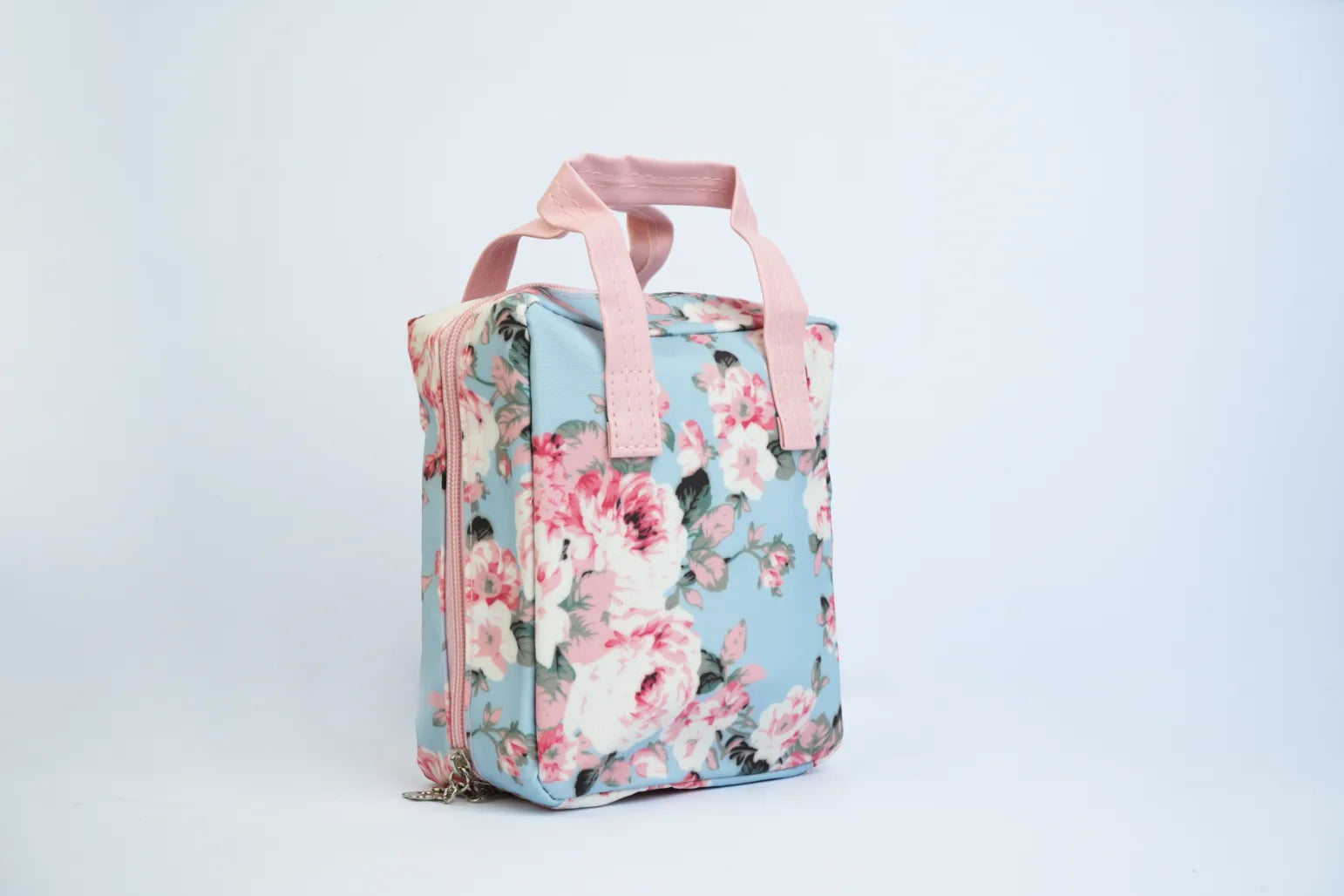 Flowery Portable Makeup Bag