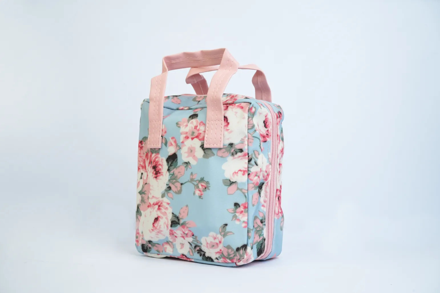 Flowery Portable Makeup Bag