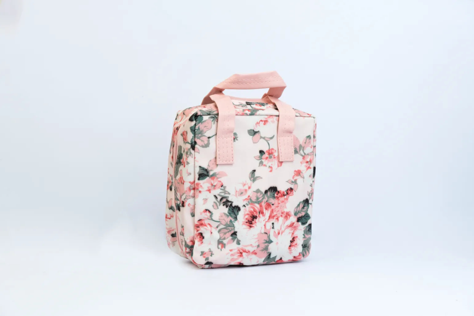 Flowery Portable Makeup Bag