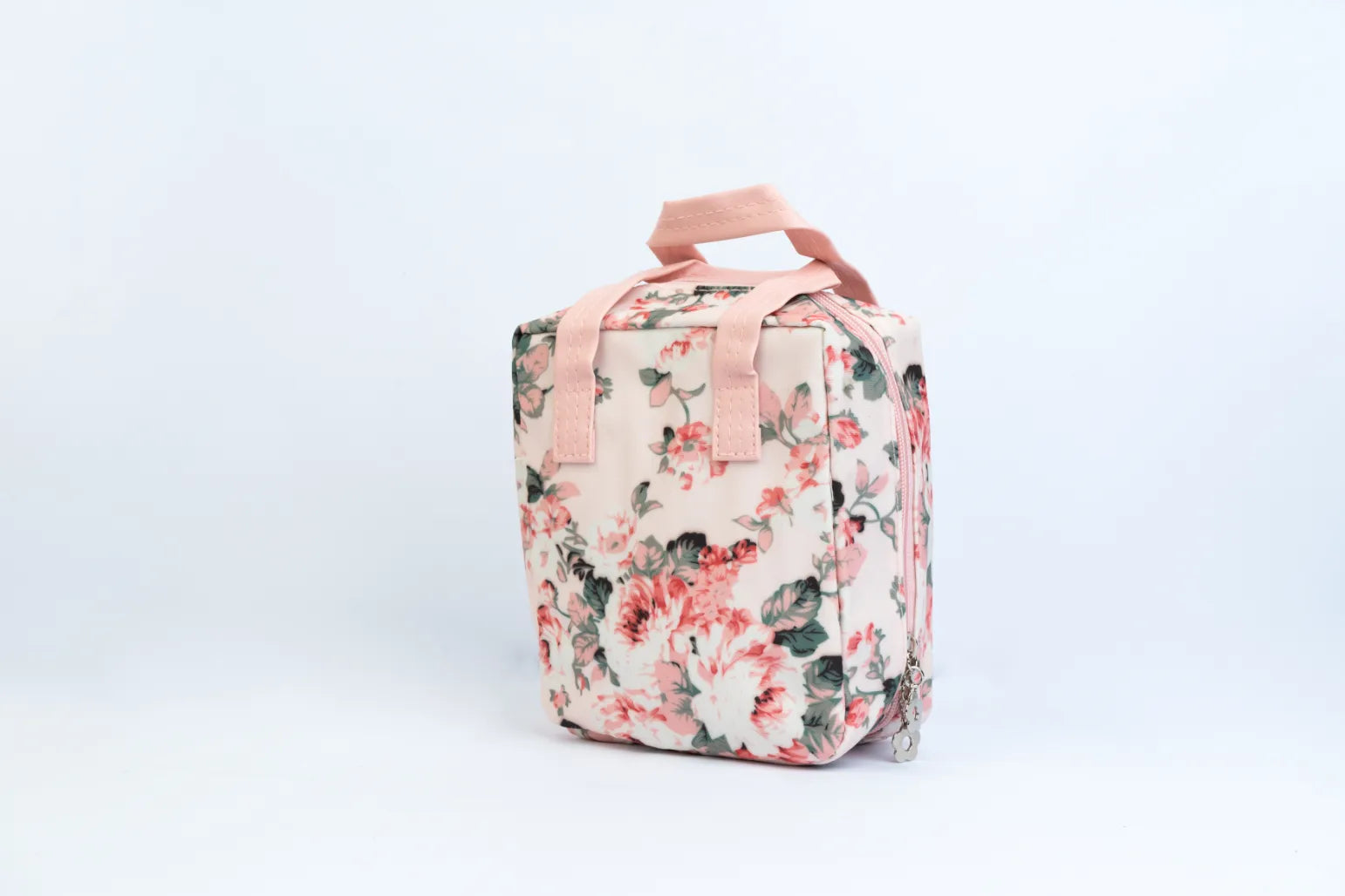 Flowery Portable Makeup Bag