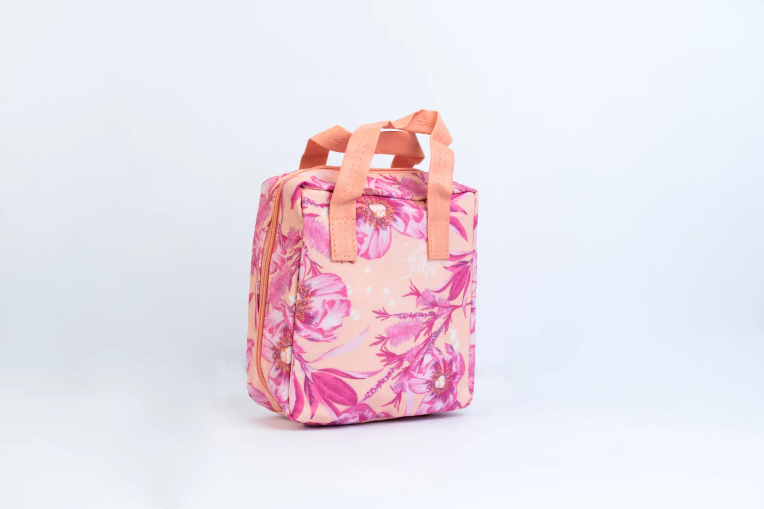 Flowery Portable Makeup Bag