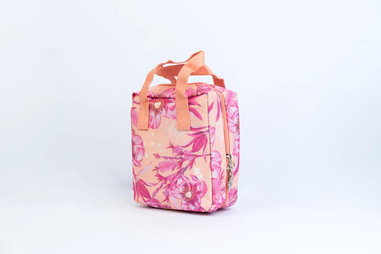 Flowery Portable Makeup Bag