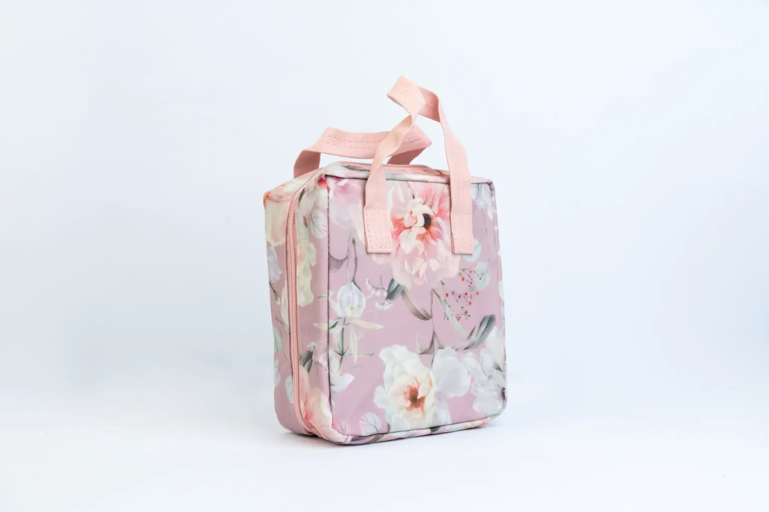 Flowery Portable Makeup Bag
