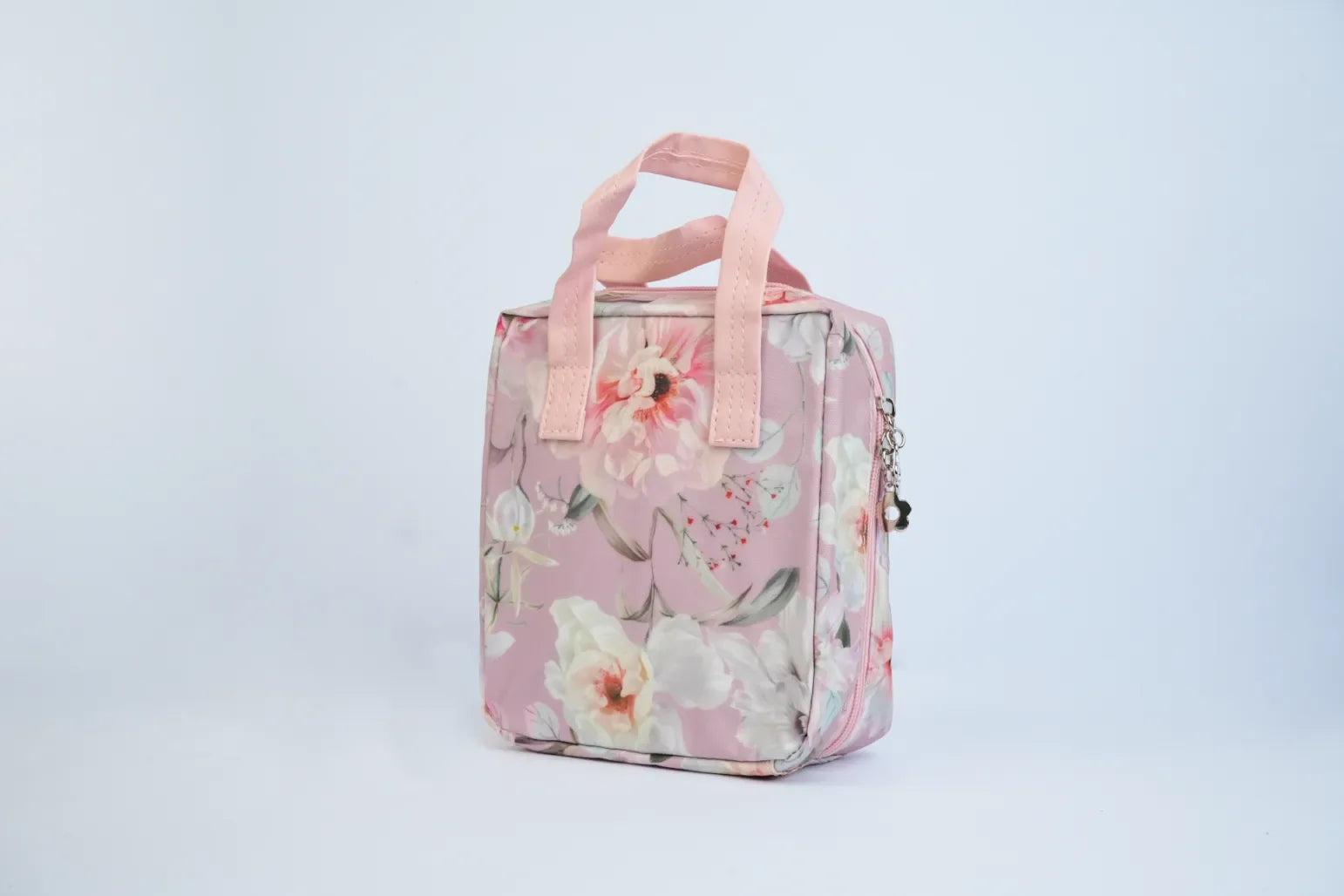 Flowery Portable Makeup Bag