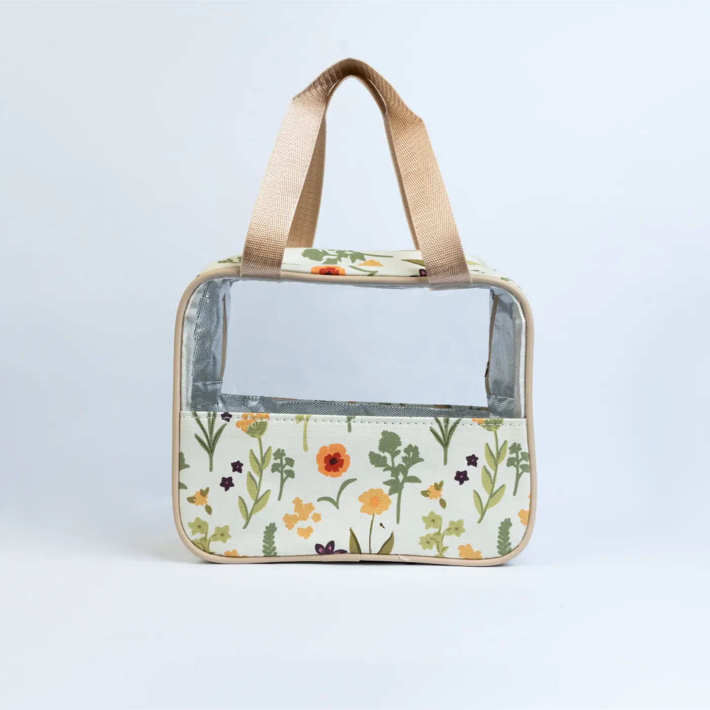 Semi-Transparent Cosmetic Bag