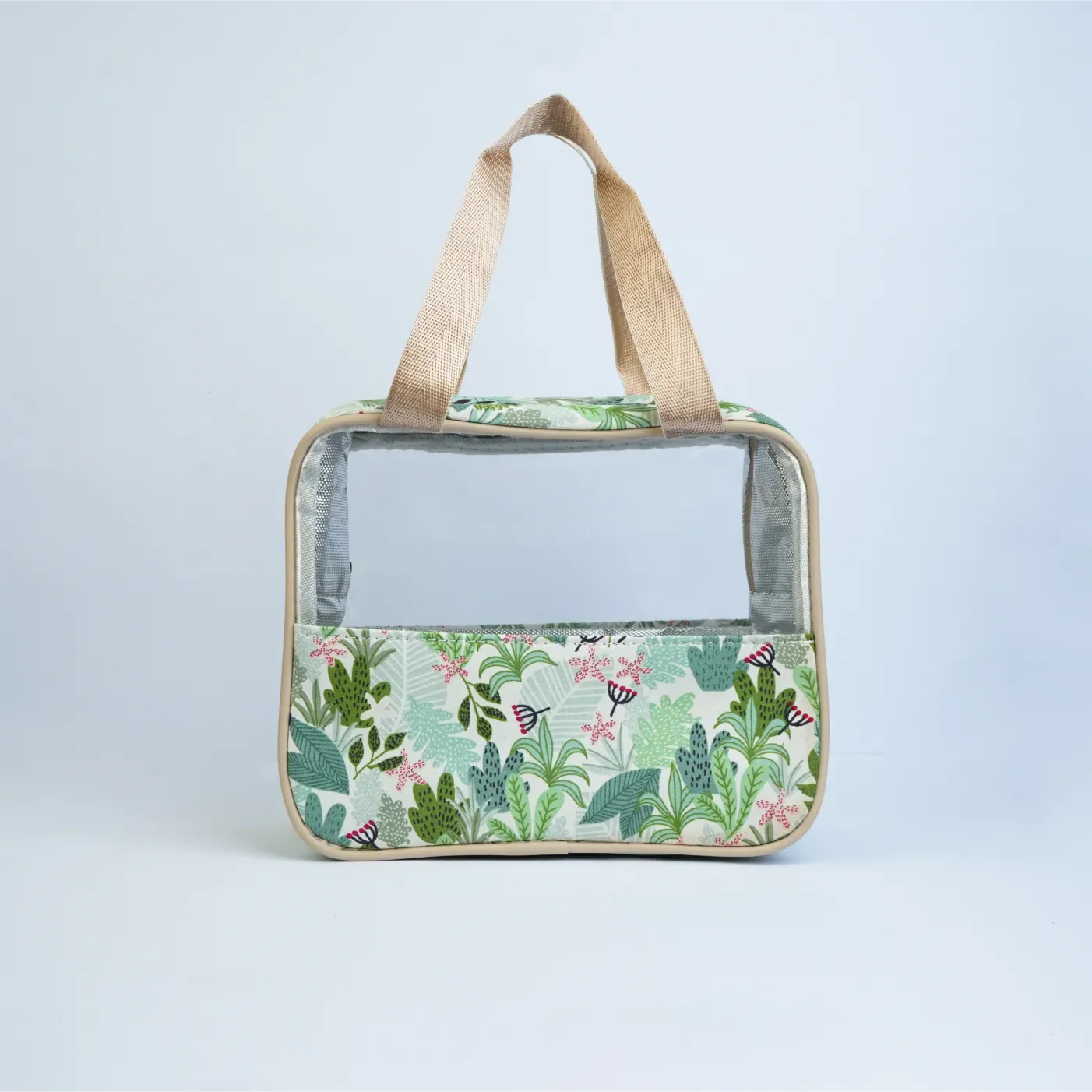 Semi-Transparent Cosmetic Bag