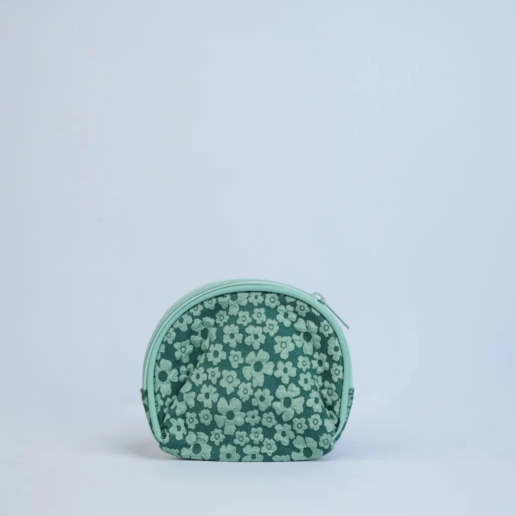 Two Color Flower Pouch