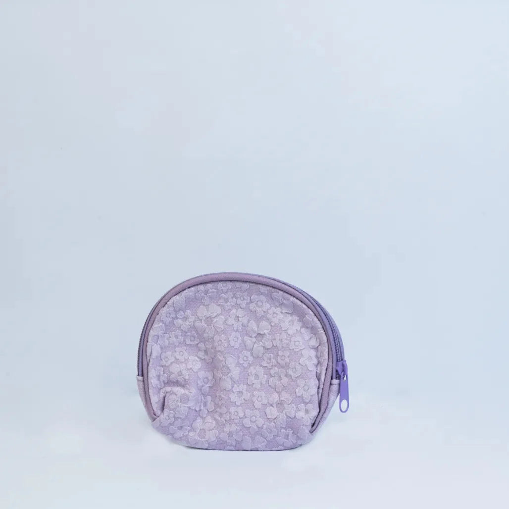 Two Color Flower Pouch