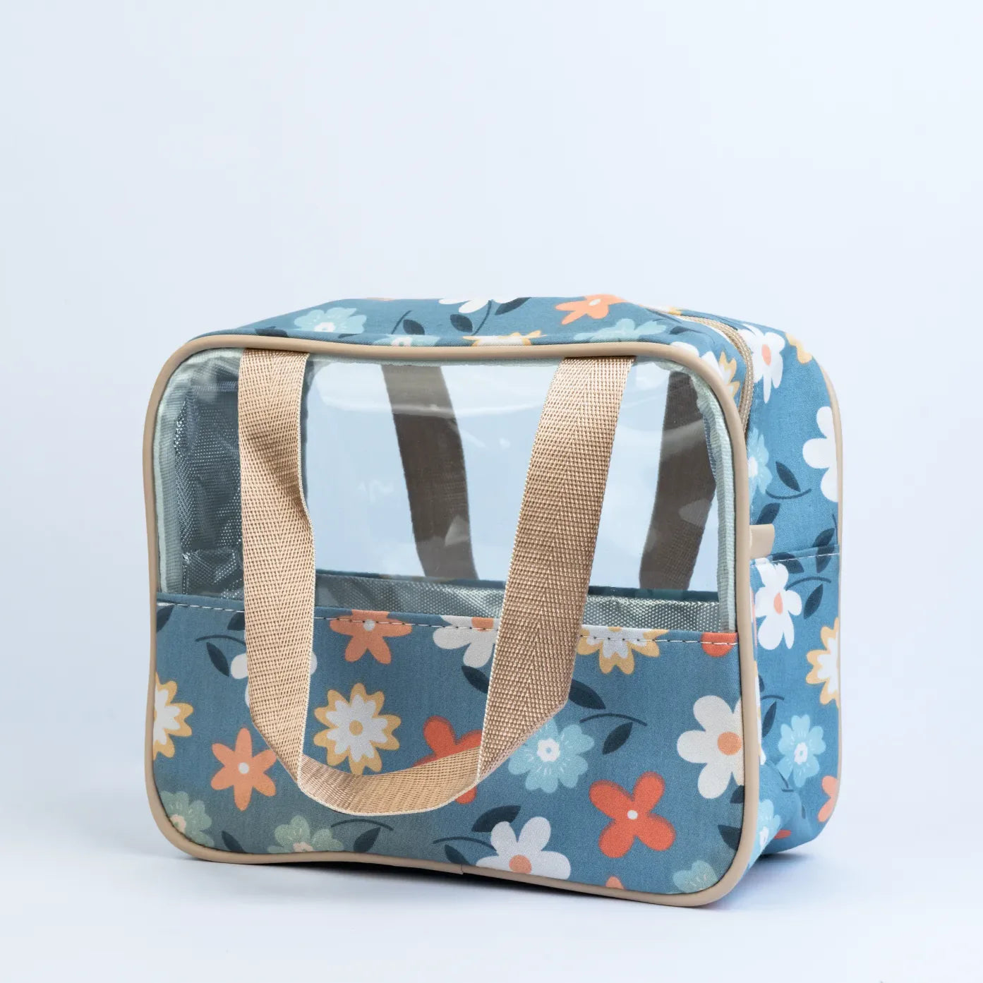 Semi-Transparent Cosmetic Bag