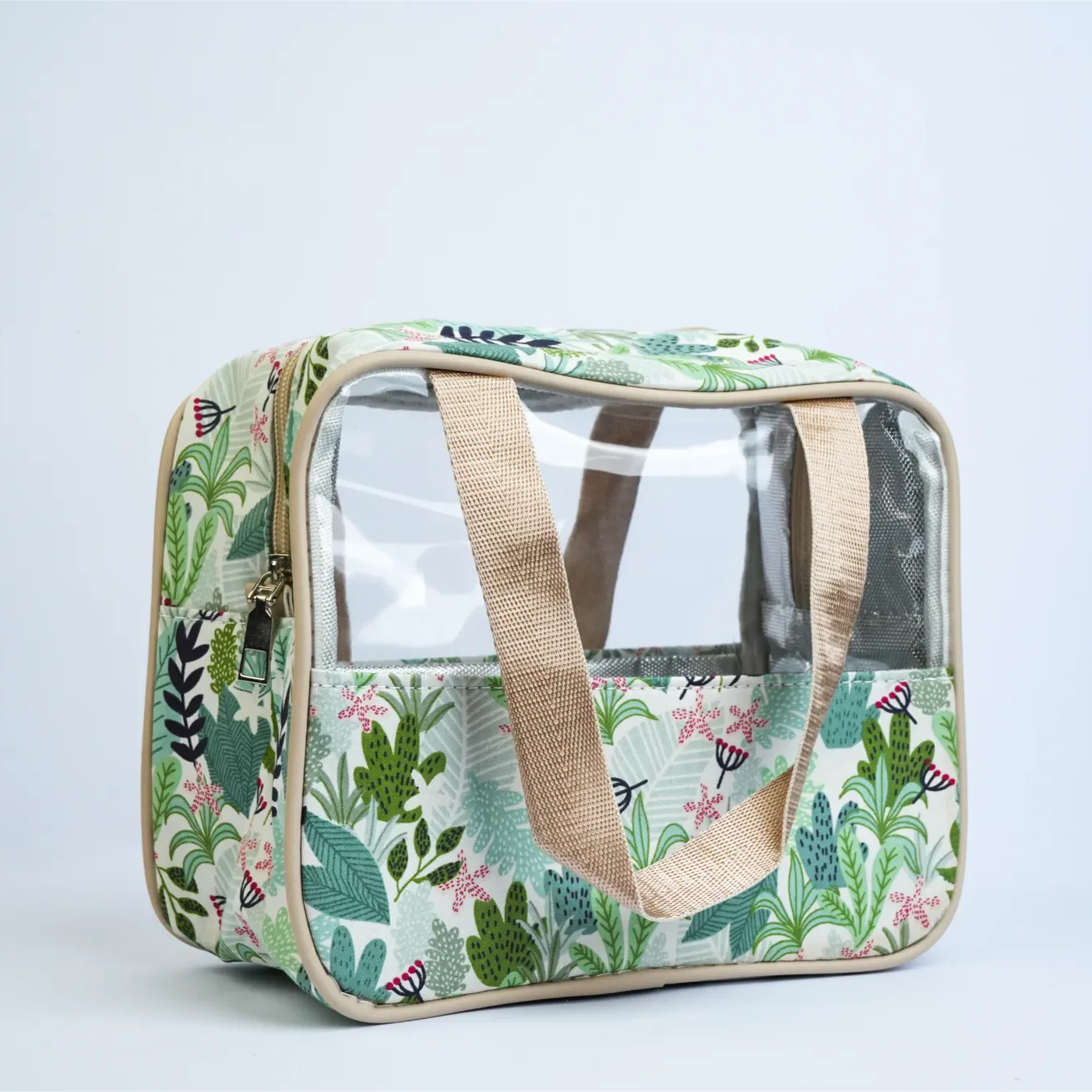 Semi-Transparent Cosmetic Bag