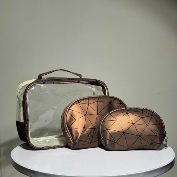 Makeup Bag Set – Clear Travel Organizer